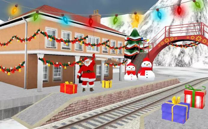 圣诞列车模拟九游版截图2